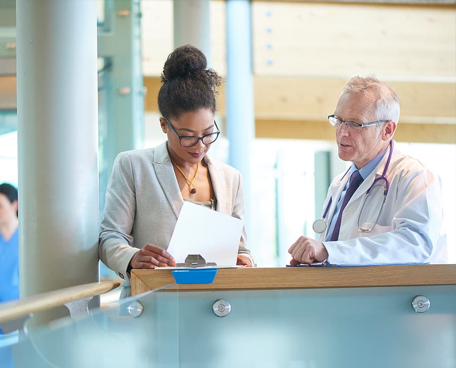 Health system administrator reviews performance of pharmacy benefit insourcing.